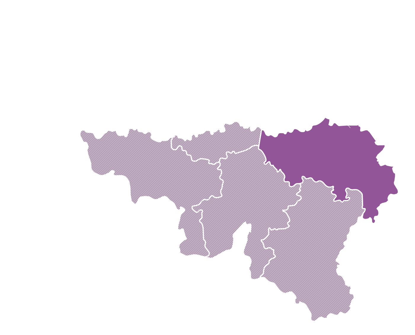 Map Belgique